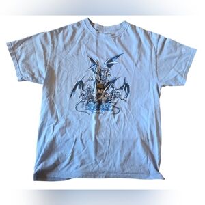 Yu-Gi-Oh! Blue Graphic T Shirt Size M